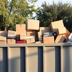 Declutter Before You Move: How Dumpster Rentals Make Local Moves Easier
