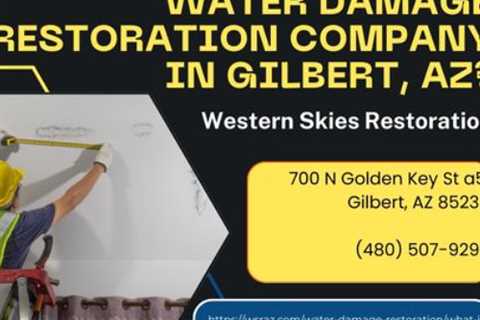 What is the best water damage restoration company in Gilbert, AZ?mp3