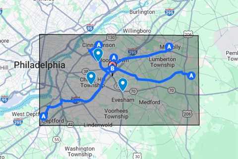 Downspout Installation Moorestown, NJ - Google My Maps