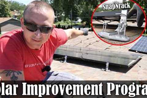 370w Sungoldpower.com Solar Panels Installed with SnapNrack TopSpeed Mounts