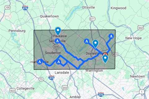 Gutter cleaning near me Furlong, PA - Google My Maps