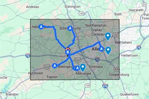 Top-rated gutter company Allentown, PA - Google My Maps