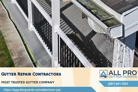 Residential gutter services Allentown, PA