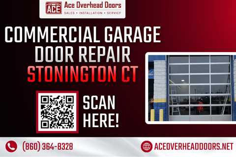 commercial garage door repair Stonington CT
