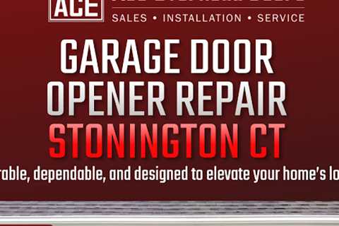 garage door opener repair Stonington CT · Friday, Dec 26, 2025 📸