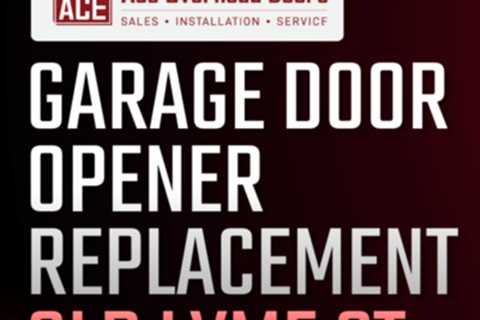 Garage door opener replacement Old Lyme CT by Ace Overhead Doors