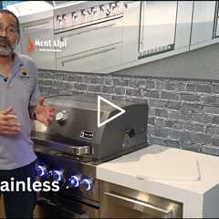 Mont Alpi 805 Stainless Series Grill Island Overview