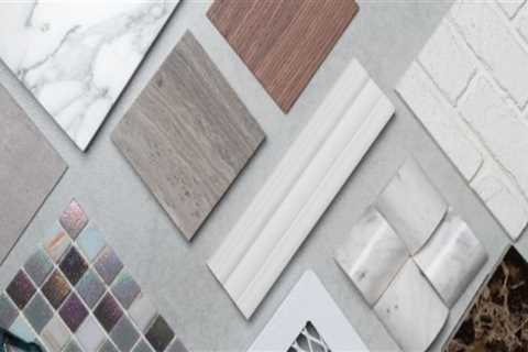 Selecting the Right Materials and Finishes in Architectural Design
