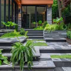 Integrating Nature: Enhancing Hardscape Design with Plants and Greenery
