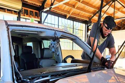 Car Glass Replacement in Lucedale, MS: How Asphalt Paving Activity Can Lead to Windshield Damage